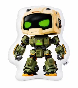 K-oukej! Polštář zelený Roborobot M