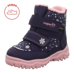 Superfit HUSKY zimní boty modré/růžové