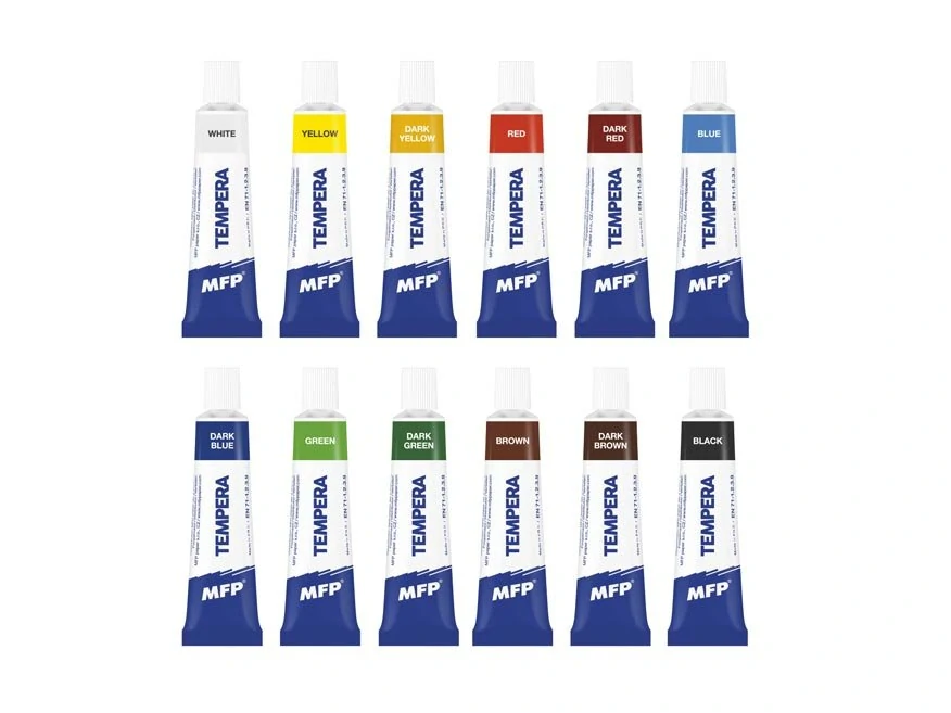 MFP Temperové barvy 12 ks 12 ml