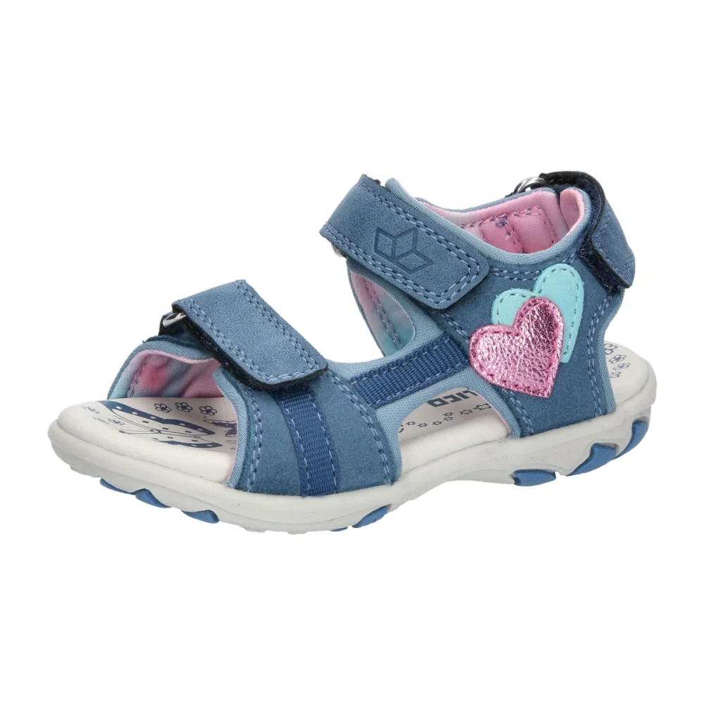 LICO Sandály Ella V marine/rosa