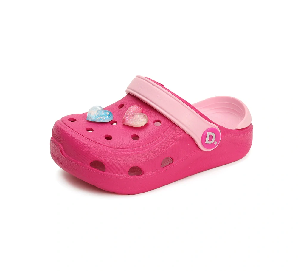 D.D. Step Dětské gumové nazouváky, růžová