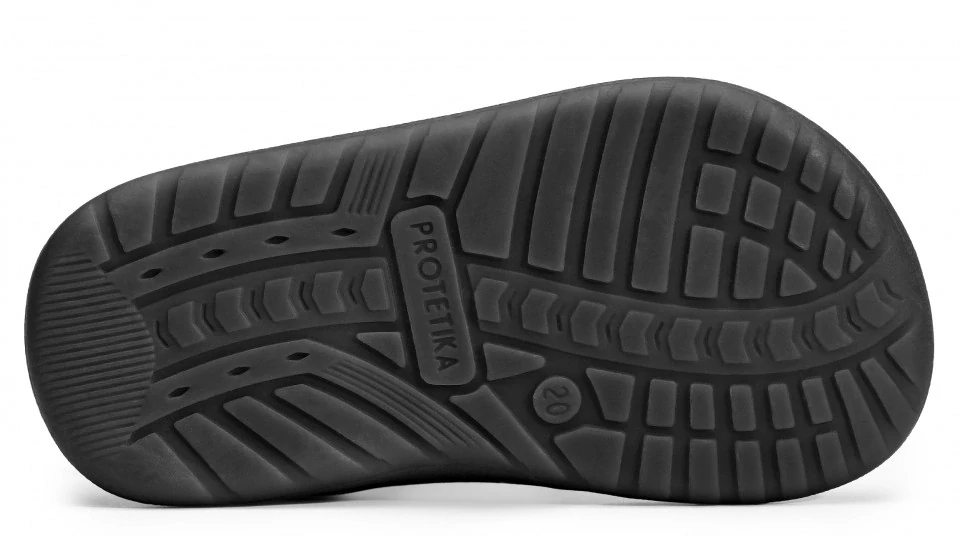 Protetika Plátěnky (přezůvky) barefoot KORO black