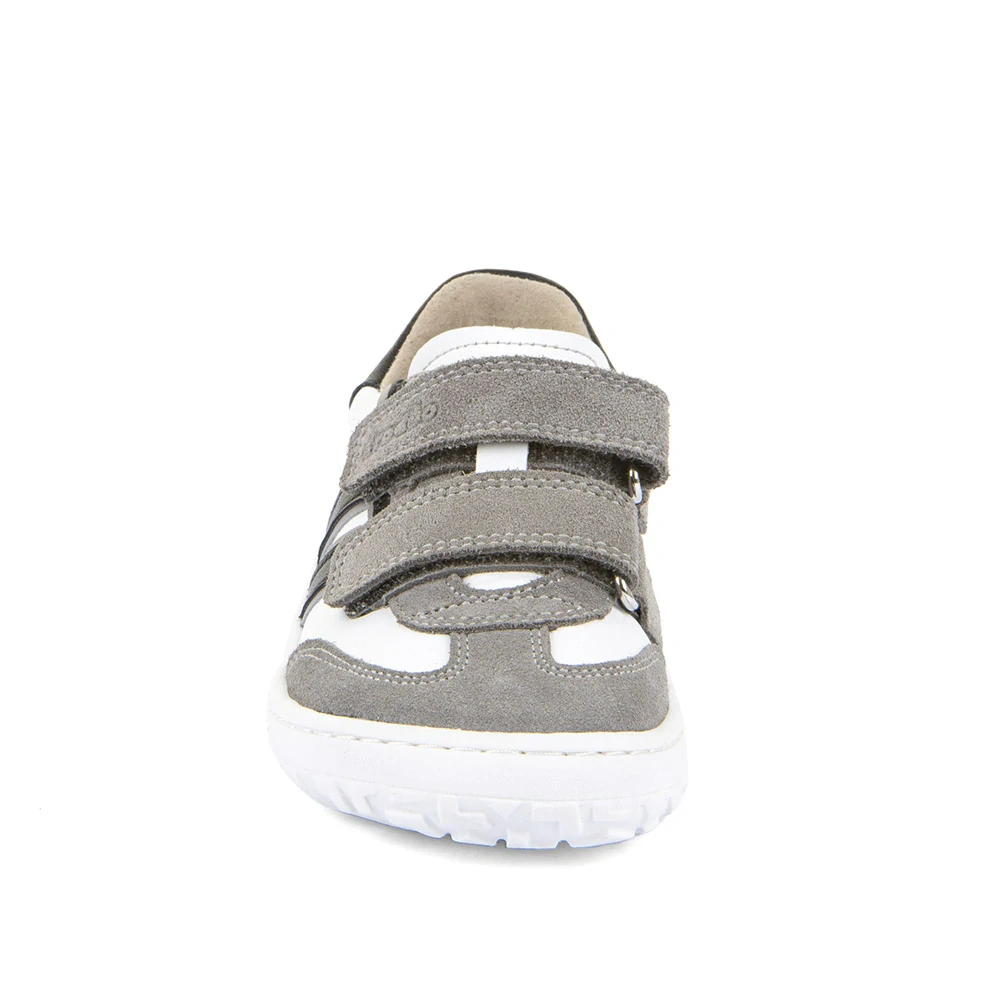 Froddo Dětské boty Barefoot F-MOTION, bílo-šedé