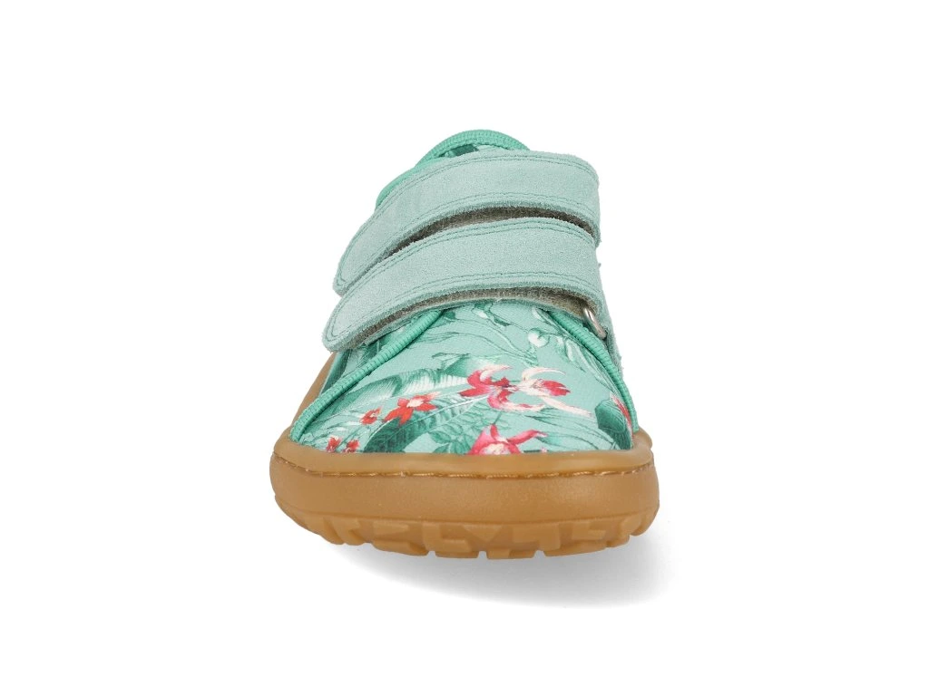 Froddo barefoot dětské plátenky, modré květy