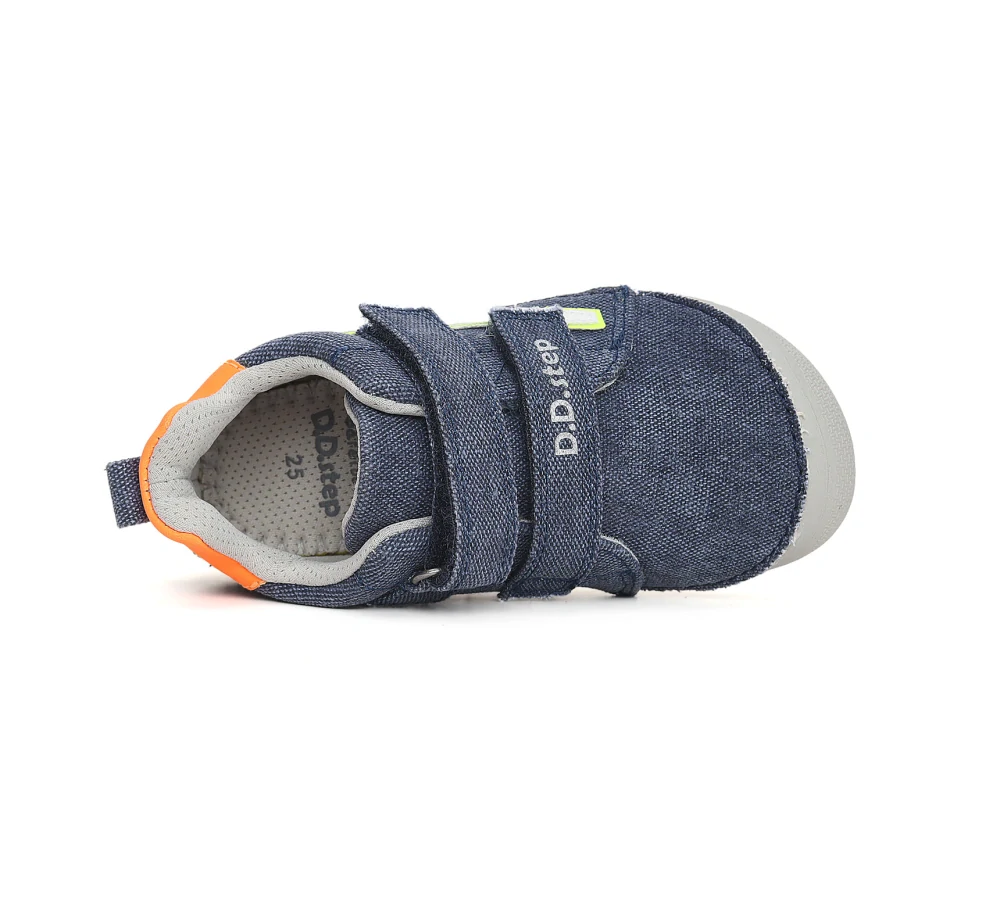 D.D. Step Barefoot dětské plátěnky, jeans