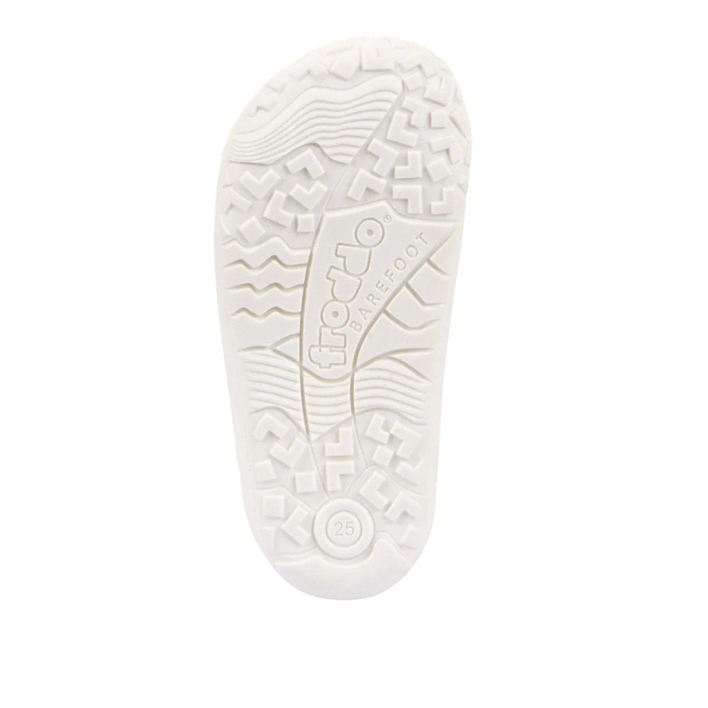 Froddo Dětské boty Barefoot F-MOTION, bílo-šedé
