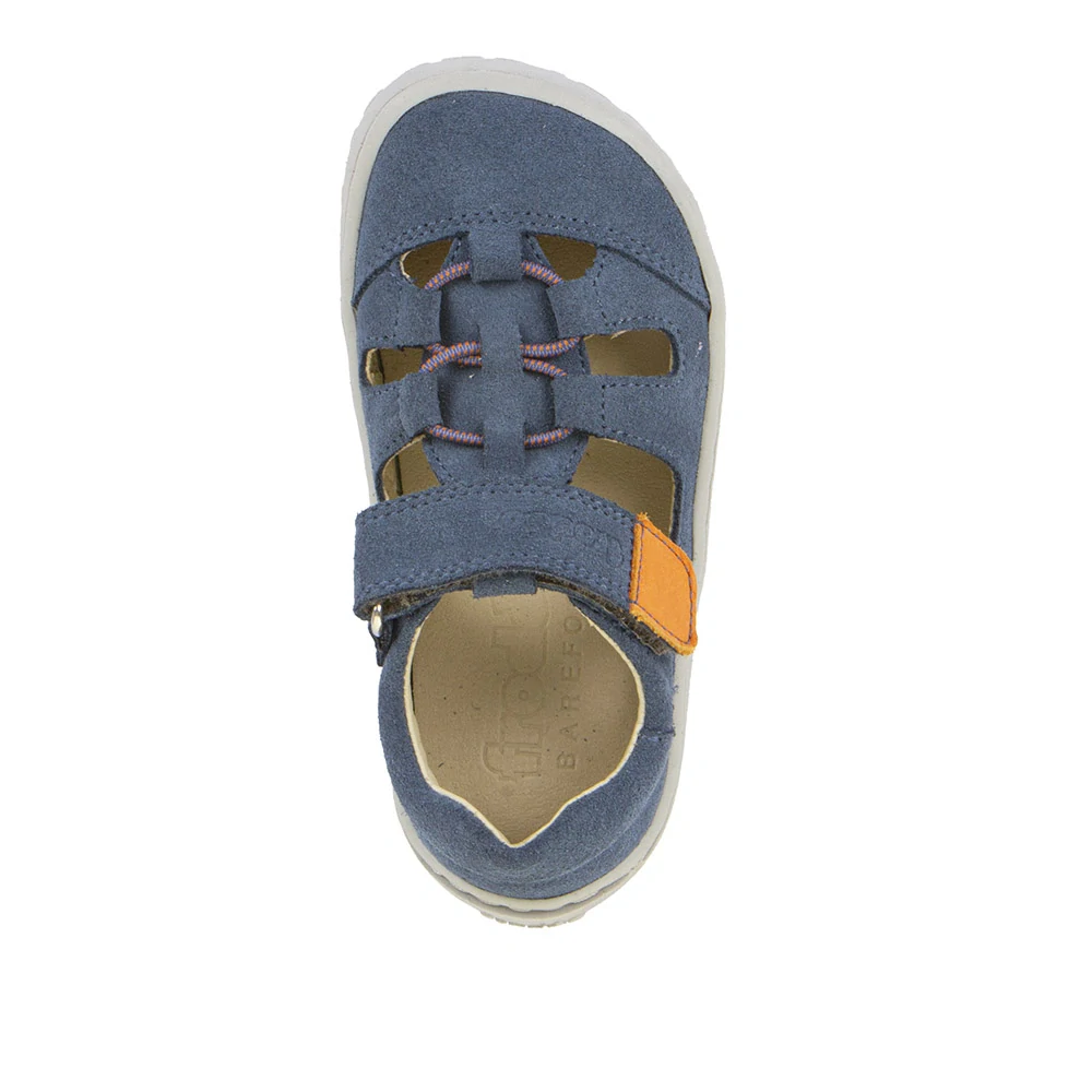 Froddo Dětské Barefoot sandály ELASTIC, jeans