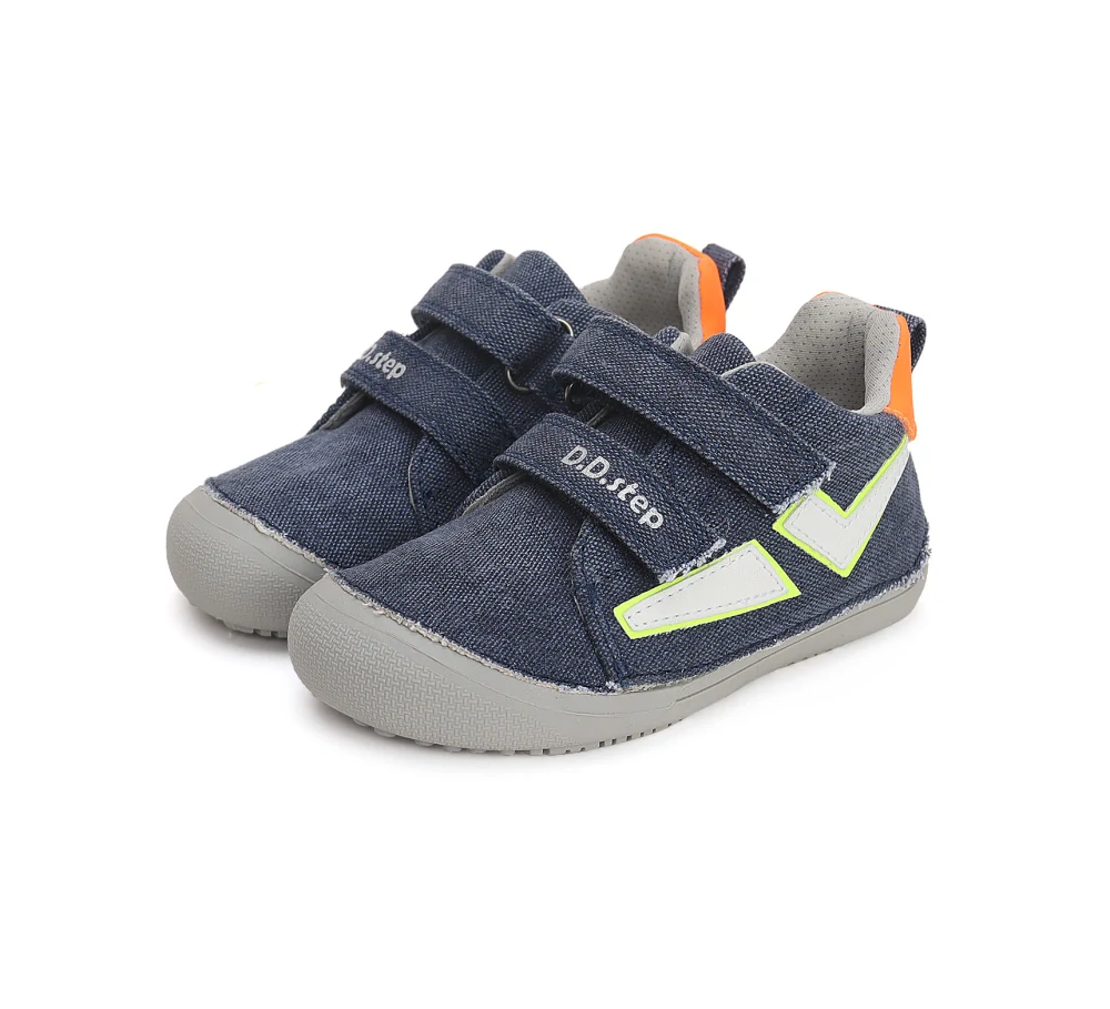 D.D. Step Barefoot dětské plátěnky, jeans