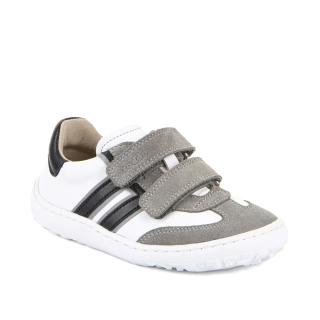 Froddo Dětské boty Barefoot F-MOTION, bílo-šedé