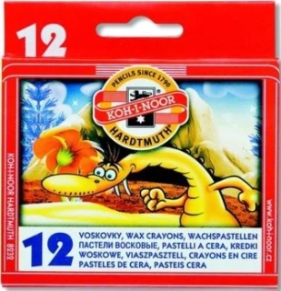 Koh-i-noor WAX CRAYON voskovky 12 ks