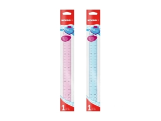 Kores Transparentní pravítko 30 cm